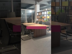 Κλασικό ξύλινο μεγάλο τραπέζι συνεδριάσεων για 10 καθίσματα