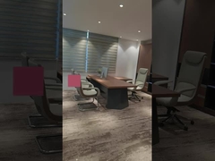 Λοξοφόρο γραφείο επιτελείου Τραπέζι σε σχήμα L έπιπλα αφεντικού