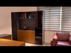 Βέστον έπιπλα 2 γυάλινη συρόμενη πόρτα γραφείο ντουλάπι αρχείων ξύλο ντουλάπι αποθήκευσης