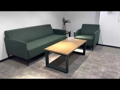 Βεστόν Επιπλοί Factory Price Πράσινο ύφασμα Επιπλήματα Γραφείου πολυτελές γραφείο Sofa Set