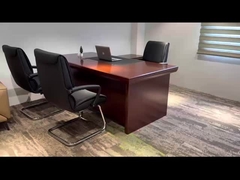 BESTON Έπιπλα Εκτελεστικό Πίνακα χρώματος σε σχήμα L Εκτελεστικό γραφείο