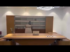 Μοντέρνο BESTON σε σχήμα L Διοικητής Γραφείο Υπολογιστή Γραφείο Εκτελεστικής Γωνίας Γραφείο Γραφείο