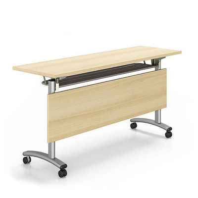 Πτυσσόμενο γραφείο εκπαίδευσης Maple Color Αδιάβροχο γραφείο εκπαίδευσης υπολογιστών