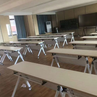 25mm Μελαμίνη Πτυσσόμενο Γραφείο Φοιτητή με Μέγεθος 1200x400x750mm για Τραπέζι Εκπαίδευσης στην Τάξη