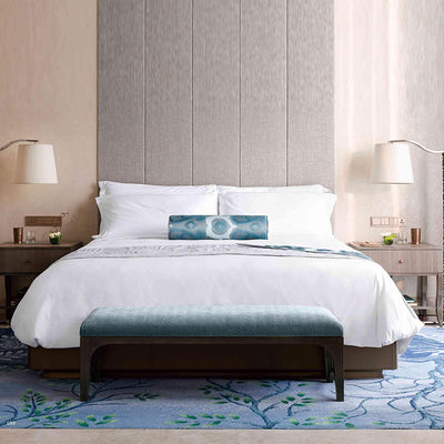 5 αστέρων πολυτελές ξενοδοχείο κρεβατοκάμαρα σετ διπλό κρεβάτι ξύλο ξενοδοχείο έργο έπιπλα