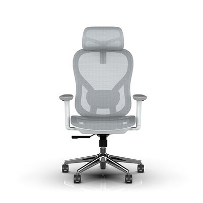 Καρέκλα Γραφείου Σύγχρονη για Προσωπικό, Γκρι, Πλήρως Διχτυωτή, Σύγχρονη Εργονομική Καρέκλα Γραφείου